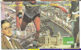 Ireland Cancelled FDC 1991 10 Euros - Libretti