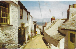 CHURCH HILL, PORT ISAAC, CORNWALL, ENGLAND. Circa 1966 USED POSTCARD   My4 - Sonstige & Ohne Zuordnung