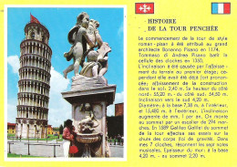 THE LEANING TOWER, PISA, TUSCANY, ITALY. USED POSTCARD My4 - Pisa