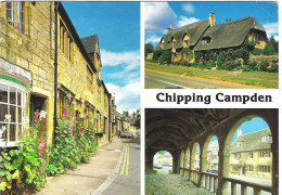 SCENES FROM CHIPPING CAMPDEN, GLOUCESTERSHIRE, ENGLAND. Circa 1985 USED POSTCARD My4 - Other & Unclassified