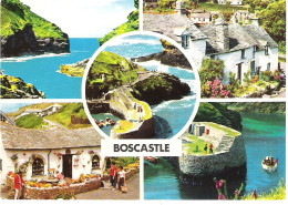 SCENES FROM BOCASTLE, CORNWALL, ENGLAND. UNUSED POSTCARD My4 - Other & Unclassified