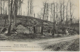 54 - Guerre 1914-1918 - Bois-le-Prêtre - Carrefour Et Poste De Secours Du Mouchoir - Militaria ** CPA Vierge ** - Autres & Non Classés