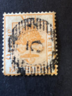 ORANGE FREE STATE  SG 9  1s Orange Yellow - Orange Free State (1868-1909)