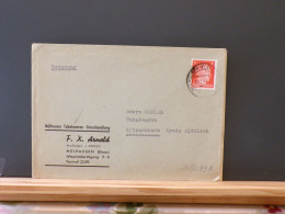 107/093B  LETTRE ALLEMAGNE/MULHOUSE/ELSACE   TABAC   1942 - Tabak