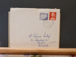 107/094B  LETTRE ANDORRA  POUR LA BELG. - Covers & Documents