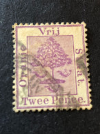 ORANGE FREE STATE  SG 49  2d Pale Mauve  FU - Stato Libero Dell'Orange (1868-1909)