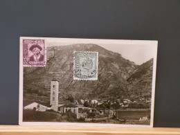 107/095B  CP  ANDORRA  POUR LA BELG. 1952 - Brieven En Documenten