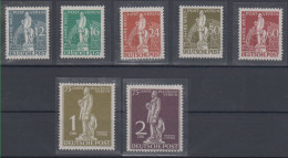 Germany West Berlin 75 Years Since UPU Mark Of Schlegel BPP Mi#35/41 1949 MNH ** - Neufs