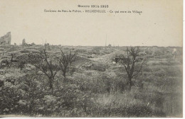 54 - Guerre 1914-1918 -  Environs De Bois-le-Prêtre - Regneville - Ce Qui Reste Du Village - Militaria ** CPA Vierge  ** - Other & Unclassified