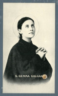 °°° Santino N. 9423 - S. Gemma Galgani Con Reliquia - Cartoncino °°° - Religión & Esoterismo