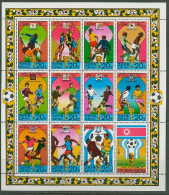 North Korea 1978 Football Soccer World Cup Sheetlet MNH - 1978 – Argentine