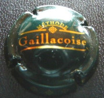 (ds-010)  CAPSULE Gaillacoise       Vert Foncée/or      Donkergroen/goud - Schuimwijn