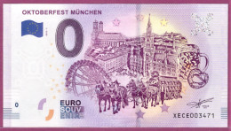 0-Euro XECE 2018-1 OKTOBERFEST MÜNCHEN - Privatentwürfe