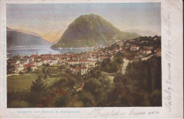 Lugano Col Monte S. Salvatore ⵙ FAIDO-STAZIONE 16.Vlll03+ UTZENSDORF 17.Vlll.03, Zum: 65B, Mi: 53Y - Lugano