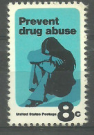 United States Of America 1971 Mi 1050 MNH  (ZS1 USA1050) - Drugs
