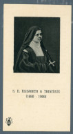 °°° Santino N. 9427 - S. D. Elisabeth °°° - Religión & Esoterismo