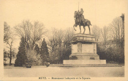 CPA France Metz Monument Lafayette - Metz