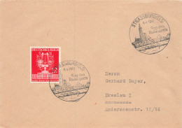 LETTRE. 6 4 41. STRASSBURG TAG DES RUDERSPORTS - Cartas & Documentos