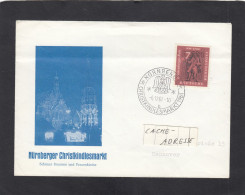 NÜRNBERGER CHRISTKINDLESMARKT 1961. - Cartas & Documentos