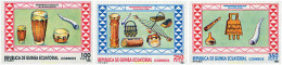 37619 MNH GUINEA ECUATORIAL 1990 INSTRUMENTOS DE MUSICA - Guinea Ecuatorial