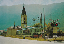 Ferrovia Trento Malè Priolo Treno In Transito A Caldes - Otros & Sin Clasificación