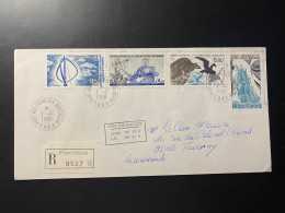 Lettre "TAAF" - 01/01/1988 - 130 - 136/137 - 132 - TAAF - Kerguelen - Bateaux - Oiseaux - Storia Postale