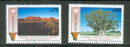 ONU GENEVE MNH ** 206-207 Namibie : Naissance D'une Nation - Unused Stamps