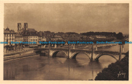 R060285 Chalon Sur Saone. Vue Generale Sur La Saone Le Pont St. Laurent Et L Egl - World