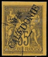 Nouvelle Calédonie 1892 - Yvert N° 18a - Michel N° 17 Obl. Signé Brun Et Dommergues - Usati