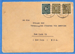 Allemagne Zone AAS 1947 - Lettre De Berlin - G33135 - Other & Unclassified