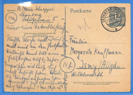 Allemagne Zone AAS 1946 - Entier De Leonberg - G33113 - Other & Unclassified