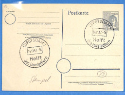 Allemagne Zone AAS 1947 - Carte Postale De Potsdam - G33109 - Autres & Non Classés