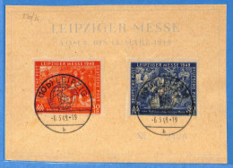 Allemagne Zone AAS 1949 - Carte Postale De Leipzig - G33104 - Other & Unclassified
