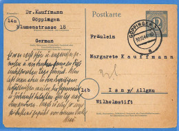 Allemagne Zone AAS 1946 - Entier De Goppingen - G33093 - Other & Unclassified