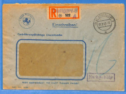 Allemagne Zone AAS 1947 - Lettre Einschreiben De Stuttgart - G33092 - Altri & Non Classificati