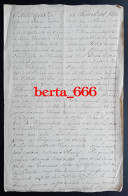 Documento Manuscrito 1802 * Nomeação De Serventia * Navios Da Cidade Do Porto * Marques De Pombal - Historische Documenten