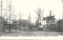 Erembodegem - Zicht Op Kerk En Pastorij. - Aalst