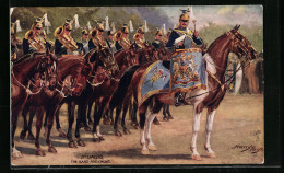 Künstler-AK Harry Payne: 21st Lancers, The Band And Drums, Kesselpauker  - Other & Unclassified