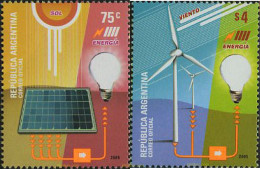 192174 MNH ARGENTINA 2005 LAS ENERGIAS ALTERNATIVAS - Nuevos