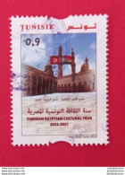 Tunisia/Tunisie 2022 - Emission Conjointe  Tunisian Egyptian Culture Year 2021 - 2022 - Obliteré - Tunisia