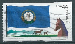 EREINIGTE STAATEN ETATS UNIS USA 2008 FLAG 21 OF OUR NATION: KENTUCKY 44¢  USED PAPER  SC 4293 YT 4176 MI 4513 SG 4969 - Usados