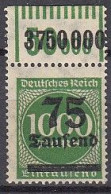 DR  288 II W OR, 1-11-1, Ungebraucht *, Überdruckmarke, 1923 - Nuevos