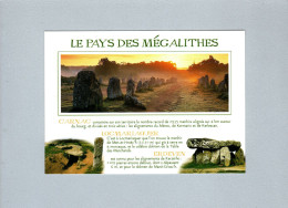 Carnac, Locmariaquer Et Erdeven (56) : Le Pays Des Mégalithes - Dolmen & Menhire