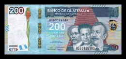 Guatemala 200 Quetzales 2020 (2024) Pick 127 New Sc Unc - Guatemala