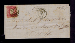 Gc8566 PORTUGAL  Mailed 22-09-1878 REGOA »PORTO - Briefe U. Dokumente