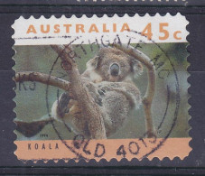 Australia 1994 Mi. 1413 II, 45c. Koala Selbstklebende Deluxe NORTHGATE QLD Cancel !! - Gebruikt