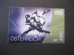 Österreich 2021- Judo, Nennwert 100 Ct. Ungebraucht - Unused Stamps