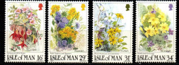 Isle Of Man 1987 - Mi.Nr. 344 - 347 - Postfrisch MNH - Blumen Flowers - Other & Unclassified