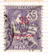 MA+ Marokko 1914 Mi 11 - Used Stamps