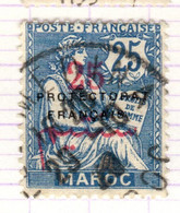 MA+ Marokko 1914 Mi 8 - Used Stamps